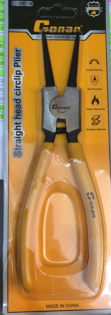 PLIER STRAIGHT HEAD CIRCLIP COSR708