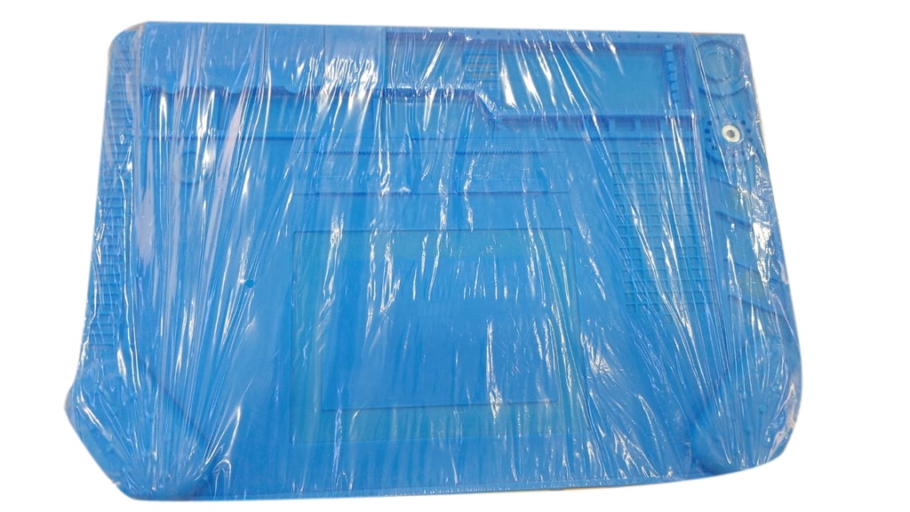 ANTISTATIC  450X300MM SILICON MAT WITH MAGNET BLUE