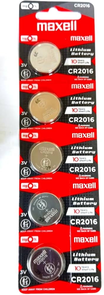 MAXCELL CR2016 3V BATTERY