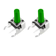 M/B 6X6X12 2PIN GREEN Right Angle 4071