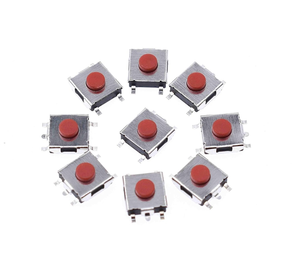 M/B 5Pin 6X6X3.1MM Red