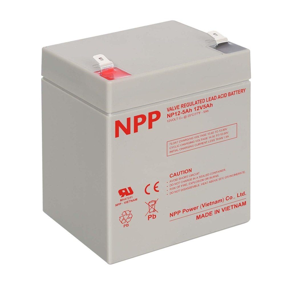 NPP BATTERY 12V 5A