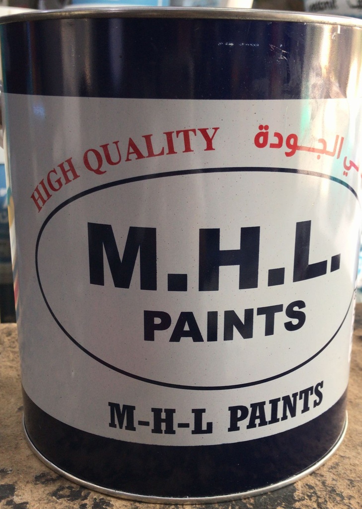 OIL PAINT BLACK GAL M.H.L