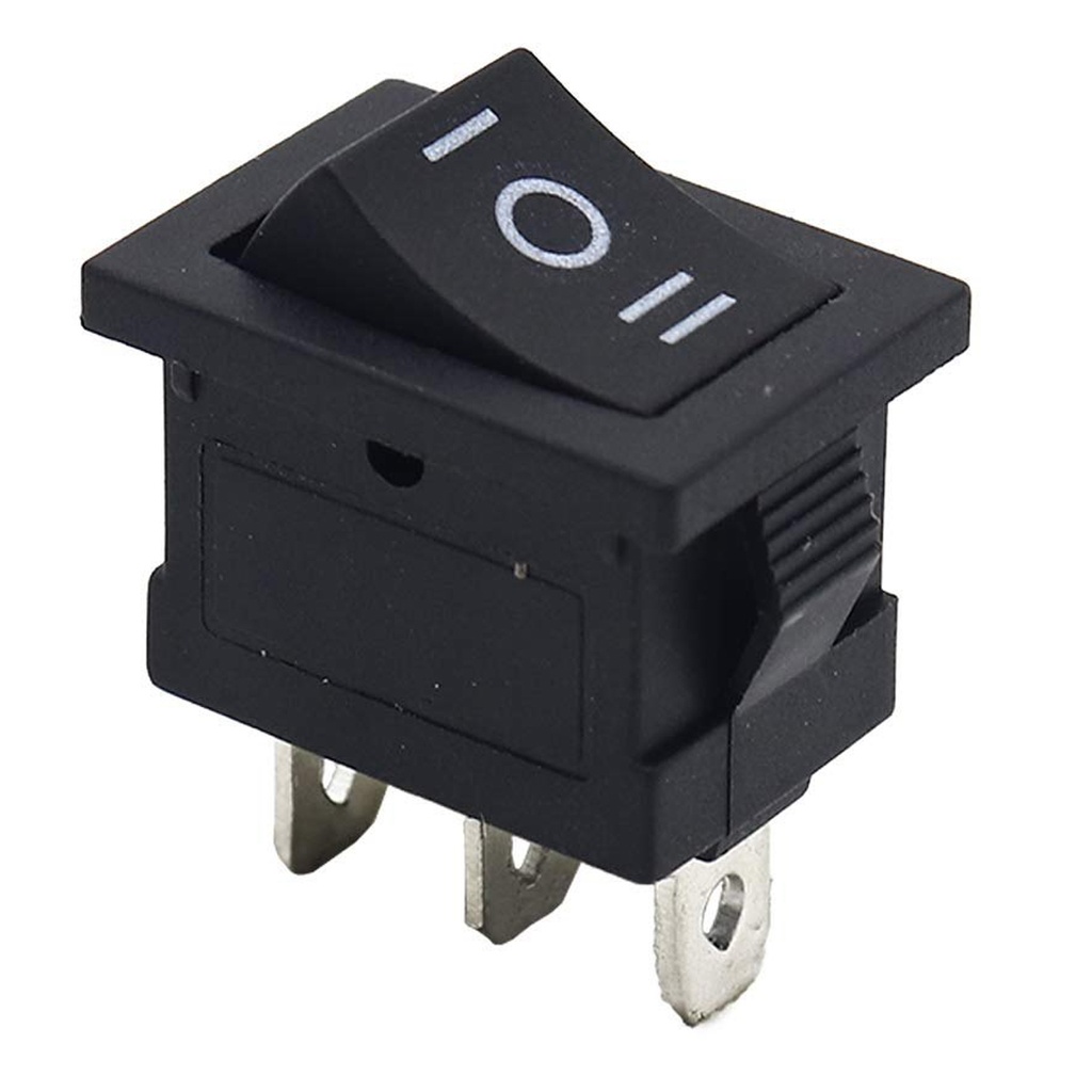 SWITCH KCD1-103 ON OFF ON 3PIN SMALL BLACK 