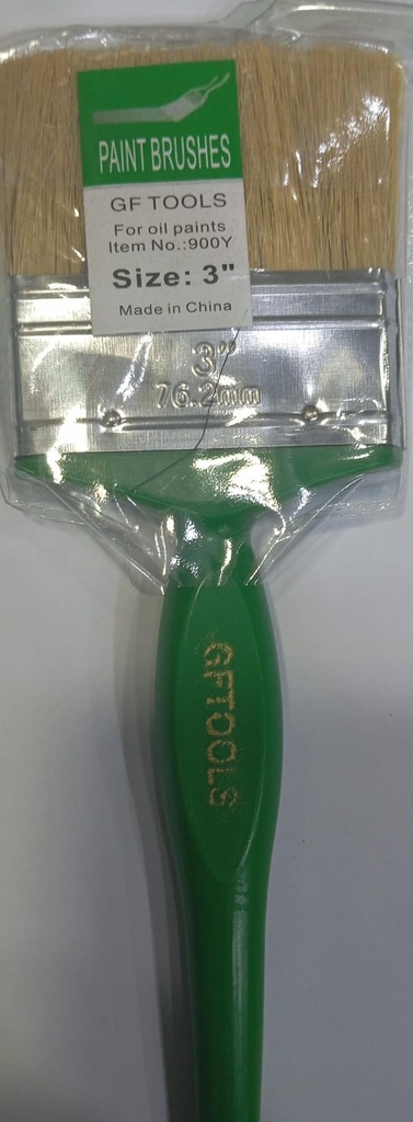 PAINT BRUSH GREEN 3"