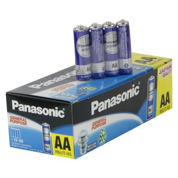 PANASONIC AA GENERAL PURPOSE R6UPT/4S