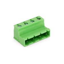 4PIN GREEN JACK 5.08MM (SQ) F