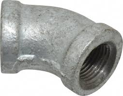 GAS ELBO 45 GI