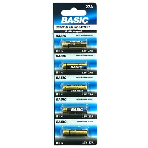 BASIC 27A 12V ALKALINE BATTERY CARD