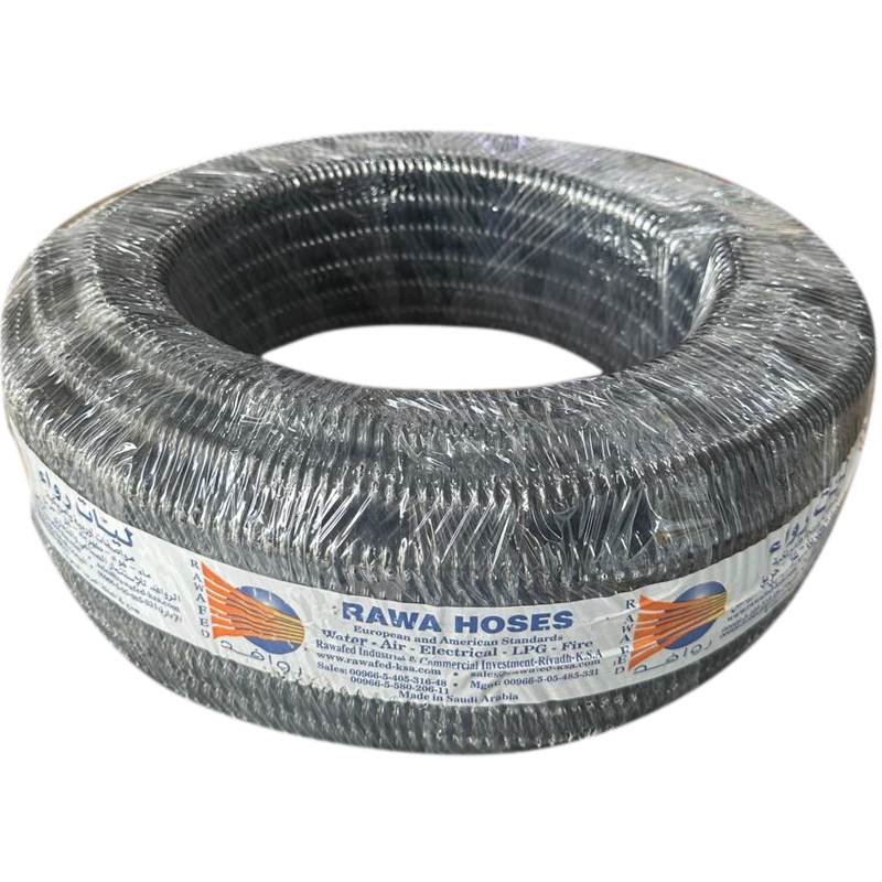 PIPE JUR JUR BLACK RAWA 16MM 25MIT