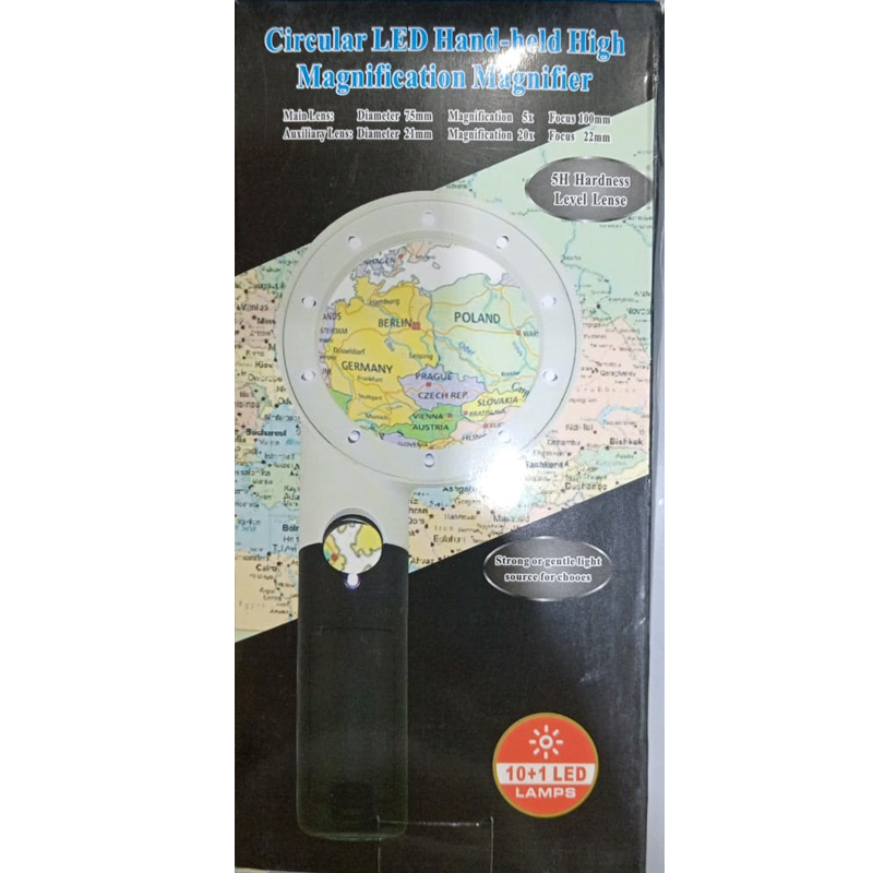 MAGNIFIER 10+1 LED CH75-10L