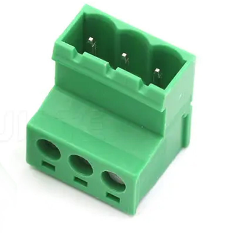3PIN GREEN JACK 5.08 (SQ) F