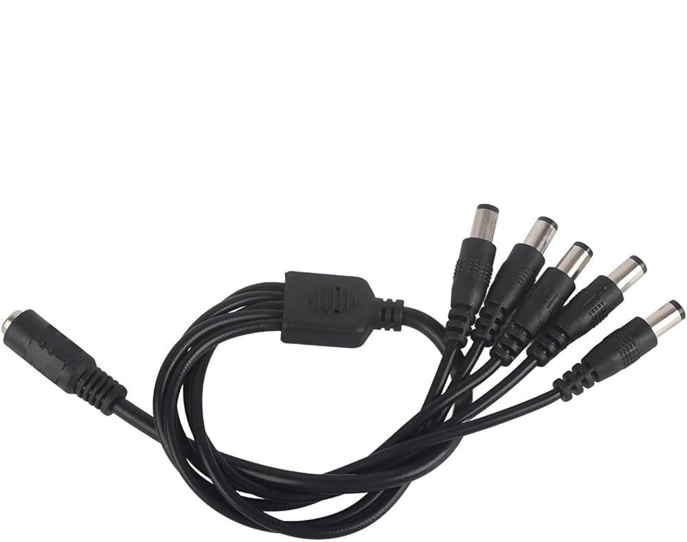 DC JACK SPLITTER 5 WAY