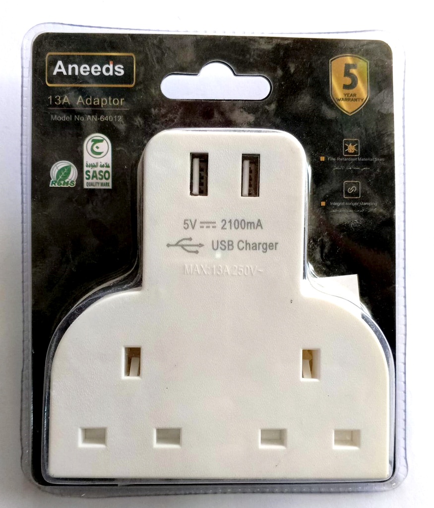 A/3 ADAPTOR 2WAY USB AN-64012