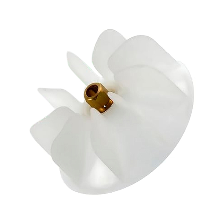 HAIR DRYER FAN NUT WHITE