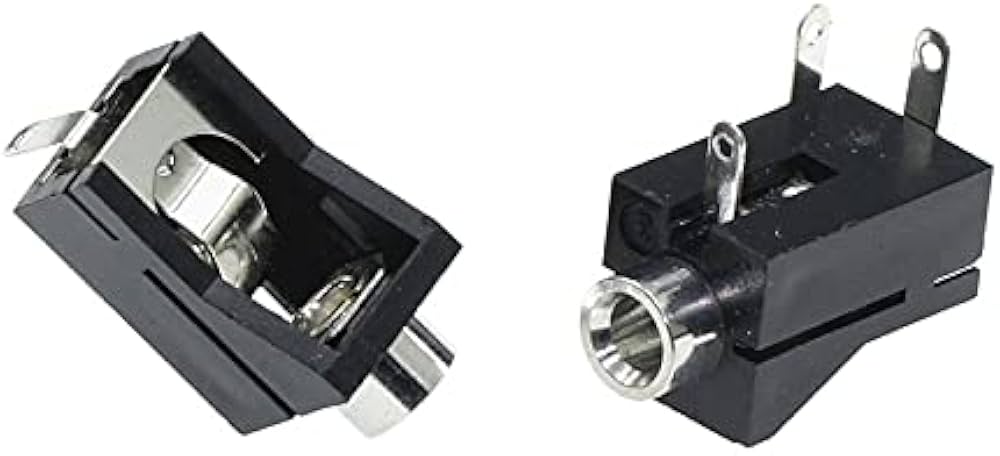 AUDIO JACK MONO 3.5MM FEMALE PCB