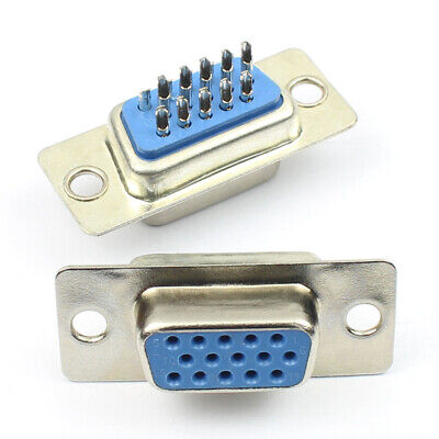 DB15 15PIN CONNECTOR FEMALE 3 LINE