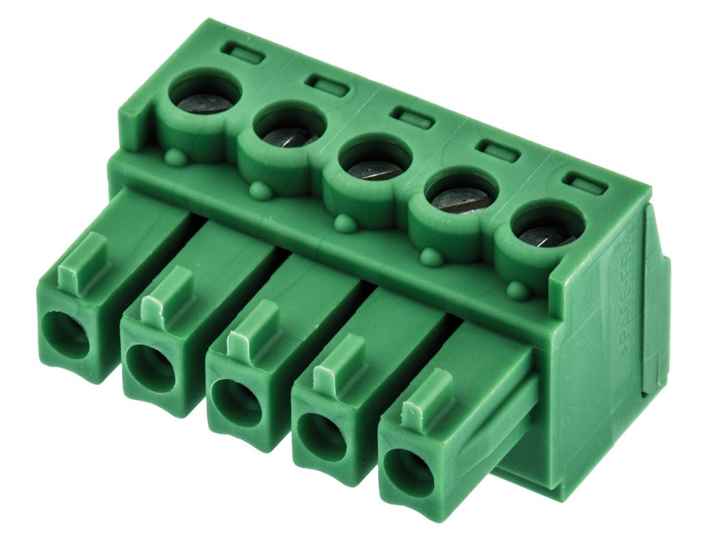 5PIN GREEN JACK 3.81MM SMALL M