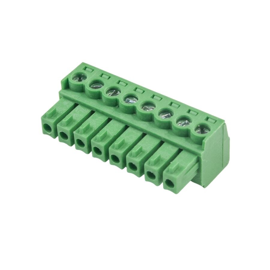 8PIN GREEN JACK 3.81MM M