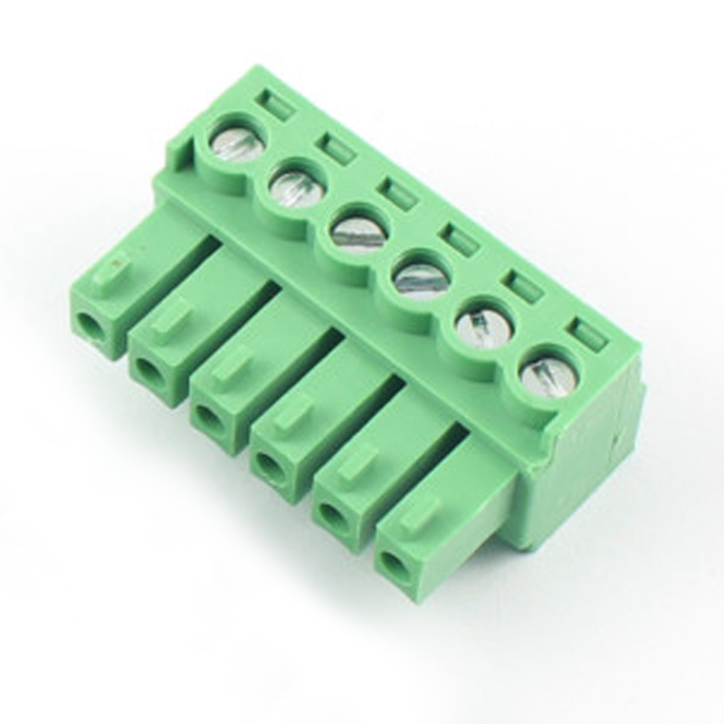 6PIN GREEN JACK 3.81MM M