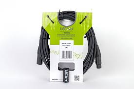 LECXO MIC CABLE CXLR1100 XLR MALE TO FEMALE 10MTR