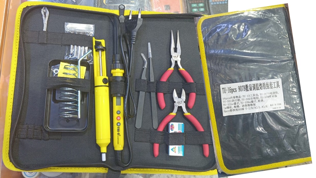 SOLDERING IRON KIT TU 16PC 907B TNI U