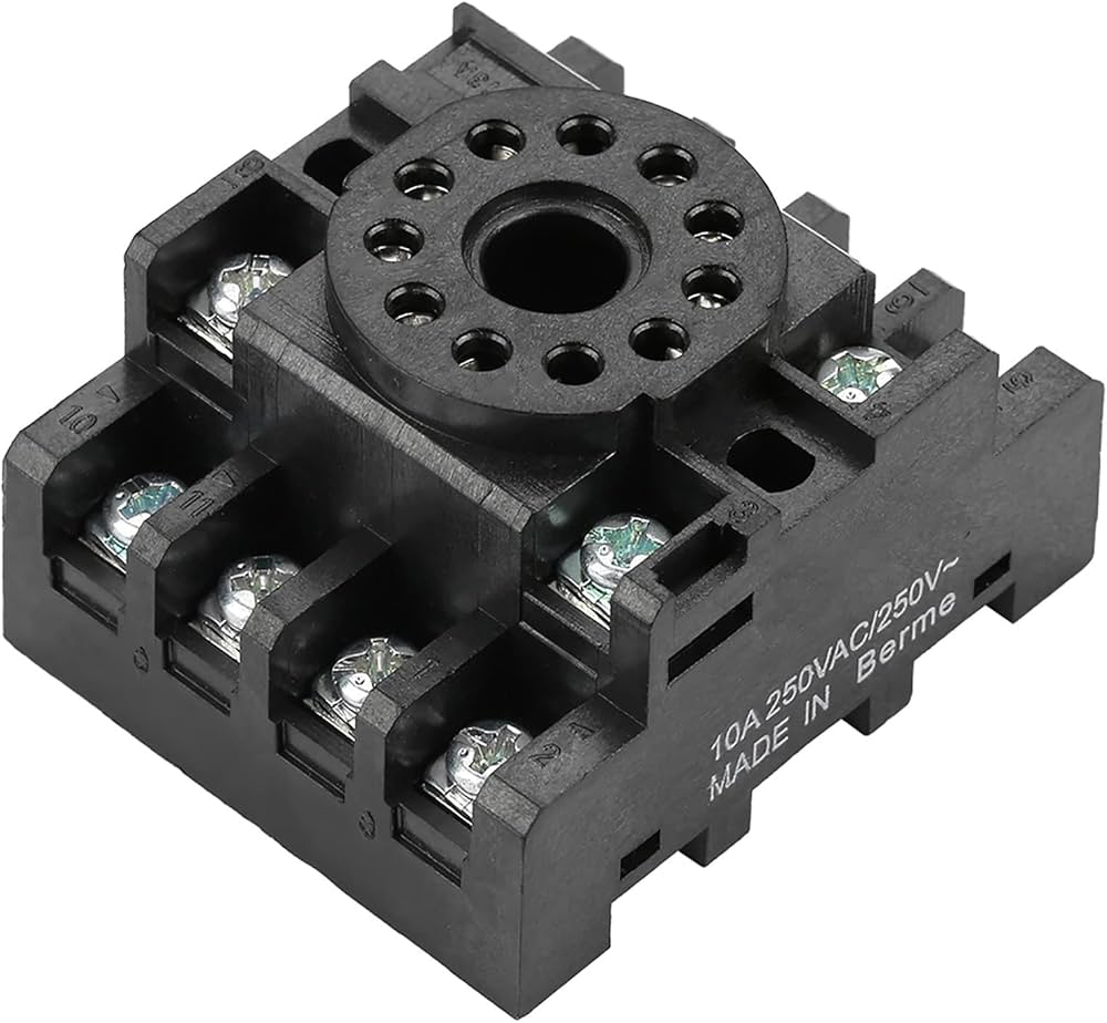 RELAY BASE 11PIN ROUND PF113A