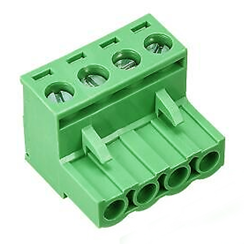 4PIN GREEN JACK 5.08MM M