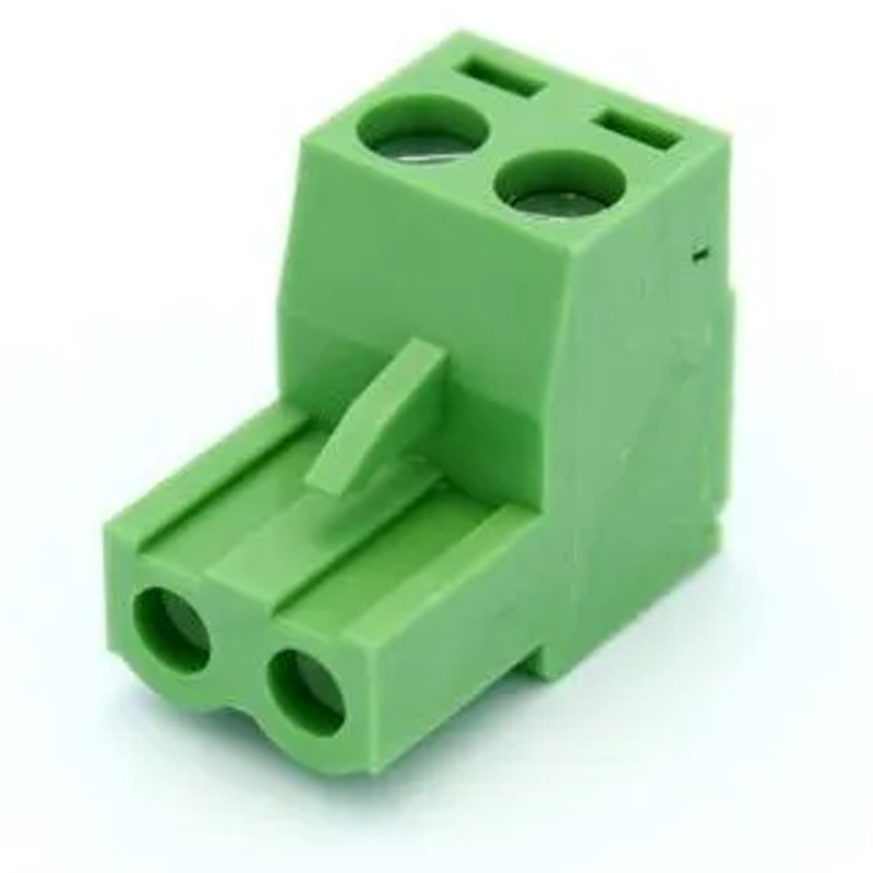 2PIN GREEN JACK 5.08 M