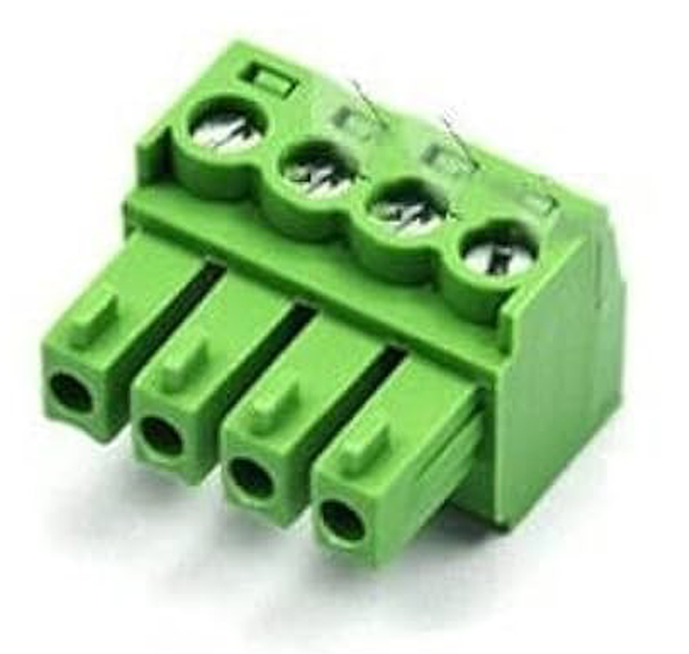 4PIN GREEN JACK 3.81MM SMALL M