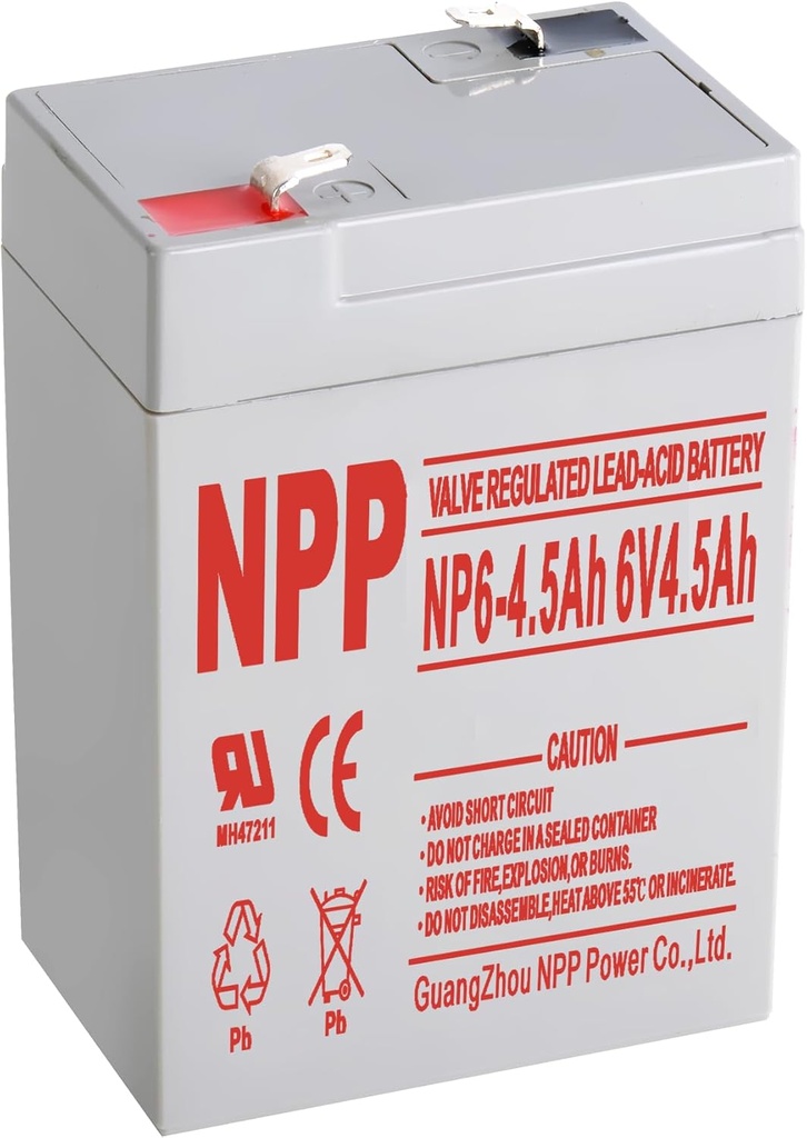 NPP BATTERY 6V 4.5A