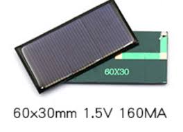 SOLAR PANEL 1.5V 60X30 ARDUINO