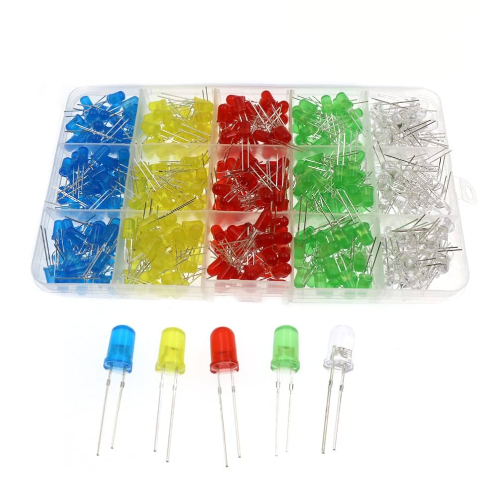 LED 5MM MIX BOX 100PC ARDUINO