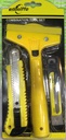 SCRAPER YELLOW 3PCS SET 10005379