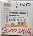 S/C SELF DRILLING SCREW 14X2 SHINKO
