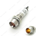 INDICATOR 12V METAL YELLOW / ORANGE