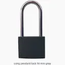 DOOR LOCK LONG 63MM BLACK 900463
