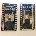 PC BOARD TSSOP24 / QFN24 / QFN20 to DIP 24 Adapter