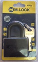DOOR LOCK BLACK 70MM HSF70 039