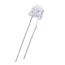 LED 4MM WHITE CLR