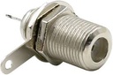 BNC F TYPE PANEL MOUNT CONNECTOR