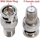 BNC MALE TO F FEMALE CONNECTOR