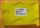 SCREW HOOK L 2" BOX