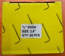 SCREW HOOK L 2 1/2" BOX