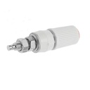 4MM BANANA FEMALE SOCKET WHITE SMALL