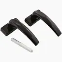 DOOR HANDLE BLACK ALUMINUM G