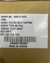 S/C SCREW SLIM CHROME 6X3