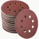 SAND PAPER 240 7INCH 5PCS ROUND STTS77282