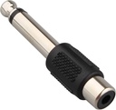 AUDIO JACK 6.35 MONO TO RCA PLASTIC B