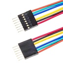 JUMPER WIRE 7PIN SINGLE ROW MALE SMALL  
